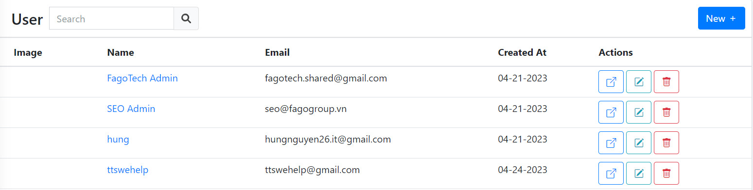 Tính năng phân quyền quản trị website