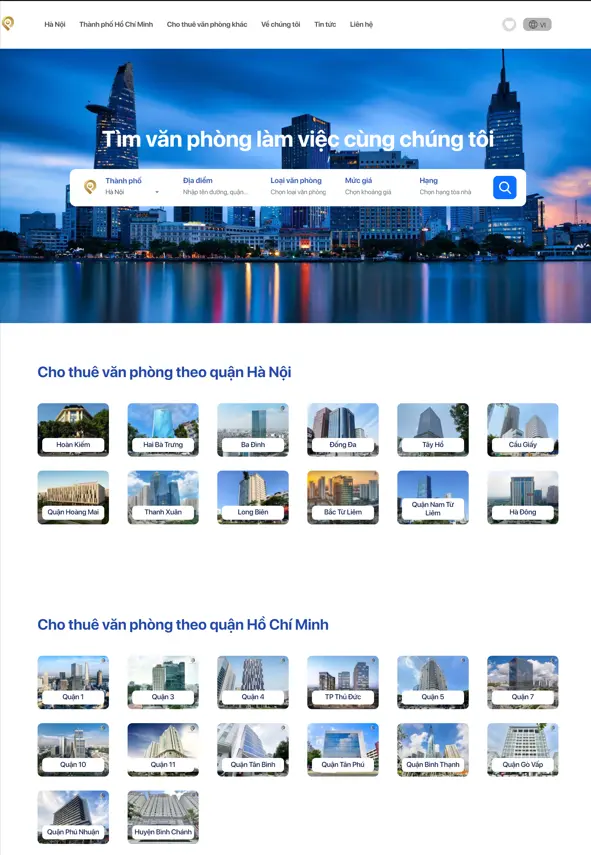 Website bất động sản