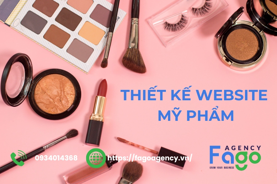 Thiết Kế Website Mỹ Phẩm Đẹp Mắt, Cuốn Hút, Giá Tốt