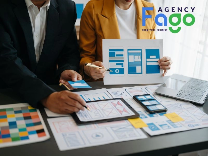 Quy trình thiết kế website bán sim tại Fago Agency