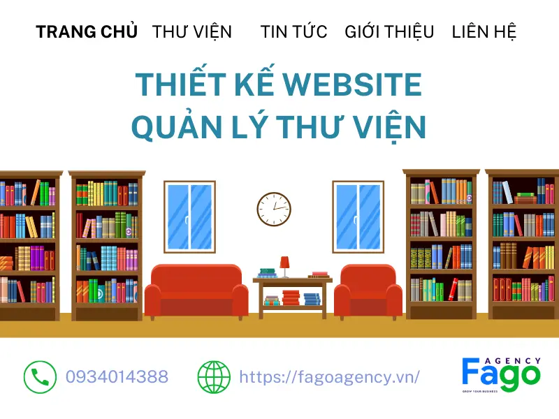 #1 Thiết Kế Website Quản Lý Thư Viện, Tối Ưu Hóa Công Việc