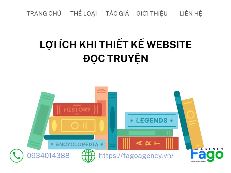 thiết kế website đọc truyện