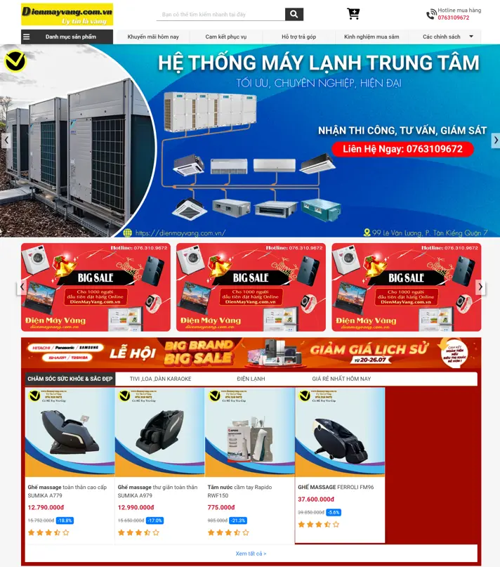 website thương mại điện tử