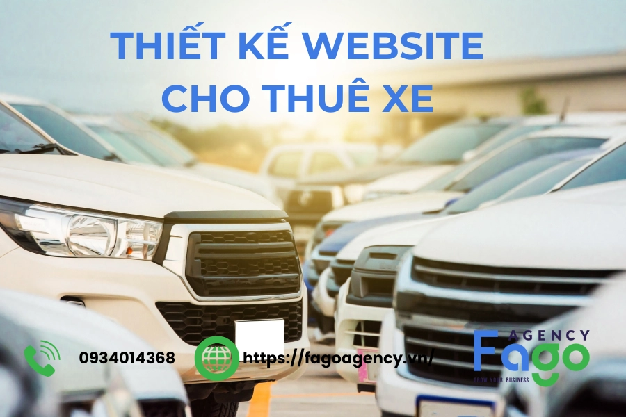 Thiết Kế Website Cho Thuê Xe Uy Tín, Giá Tốt
