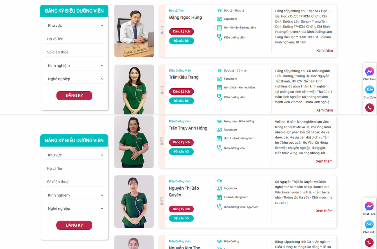 Tính năng Author của website