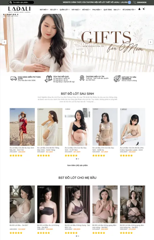 website thời trang