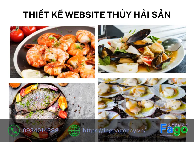 Thiết Kế Website Thủy Hải Sản Bán Hàng Thu Hút Thực Khách