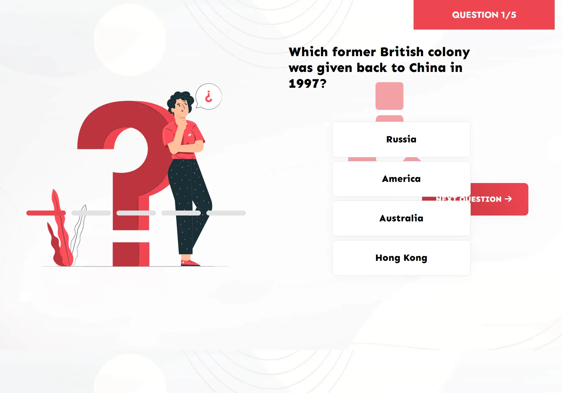 Mẫu website thi trắc nghiệm