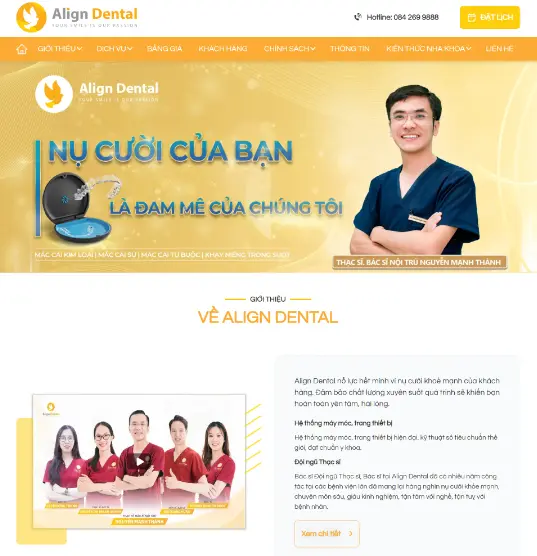 website phòng khám