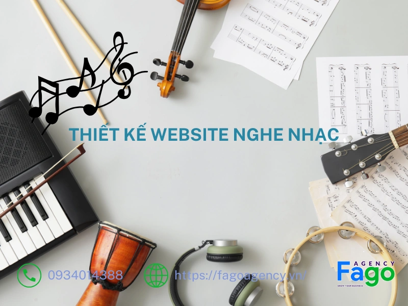 #1 Thiết Kế Website Nghe Nhạc Trực Tuyến Mượt Mà, Chất Lượng